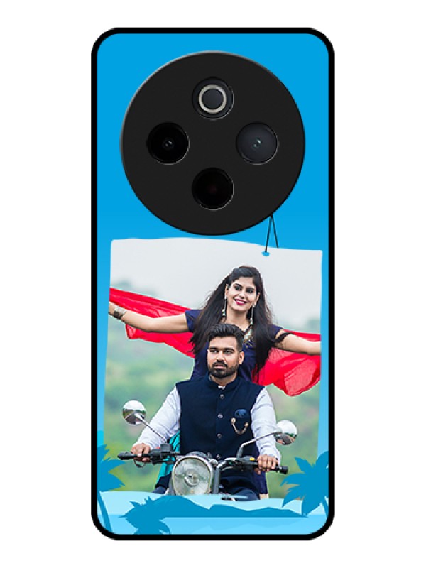 Custom Vivo T4 5G Custom Glass Phone Case - Traveller Design