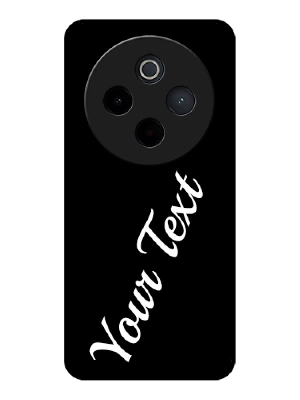 Custom Vivo T4 5G Custom Glass Phone Case - With Your Name Design