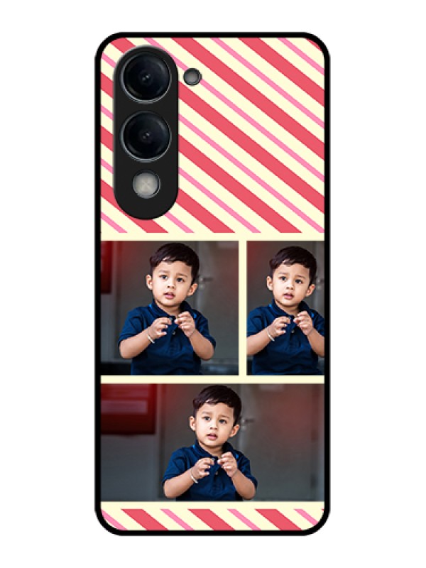 Custom Vivo T4 Lite Custom Glass Phone Case - Picture Upload Mobile Case Design