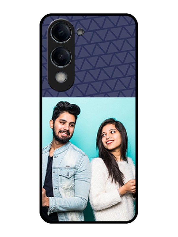 Custom Vivo T4 Lite Custom Glass Phone Case - With Best Friends Design