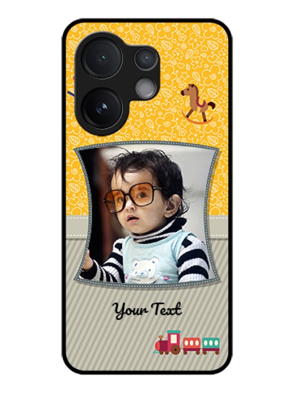 Custom Vivo T4 Pro 5G Custom Glass Phone Case - Baby Picture Upload Design
