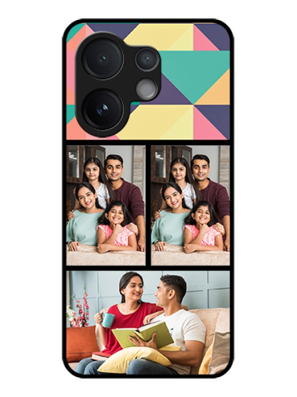 Custom Vivo T4 Pro 5G Custom Glass Phone Case - Bulk Pic Upload Design