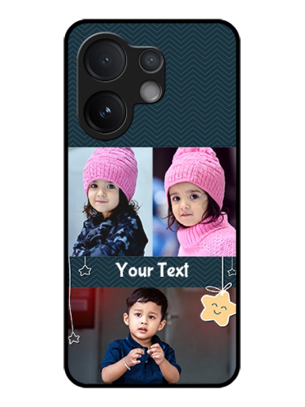 Custom Vivo T4 Pro 5G Custom Glass Phone Case - Hanging Stars Design