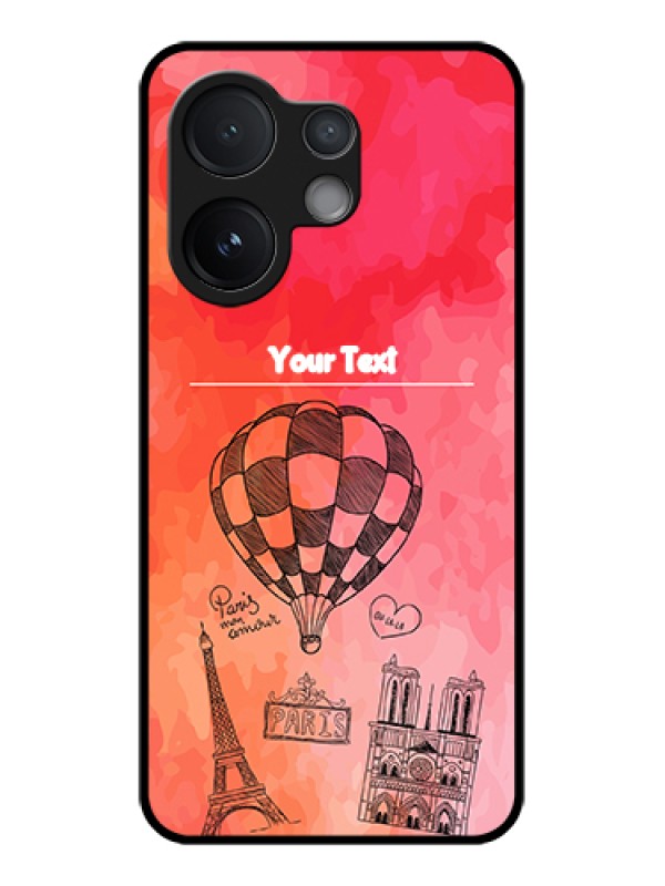 Custom Vivo T4 Pro 5G Custom Glass Phone Case - Paris Theme Design