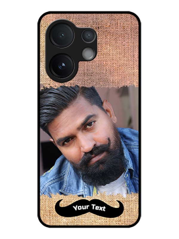 Custom Vivo T4 Pro 5G Custom Glass Phone Case - With Texture Design