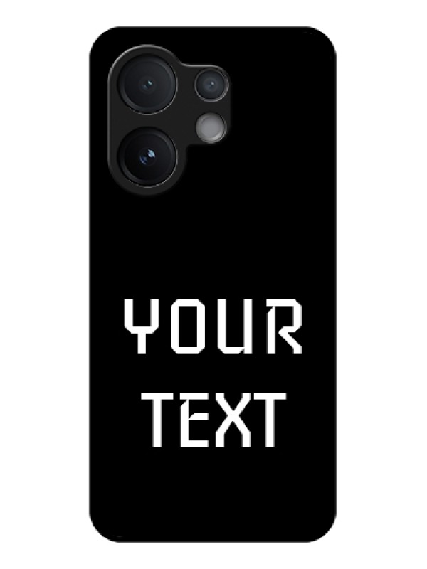 Custom Vivo T4 Pro 5G Custom Glass Phone Case - Your Name Design