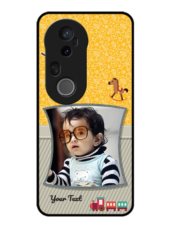 Custom Vivo T4 Ultra 5G Custom Glass Phone Case - Baby Picture Upload Design