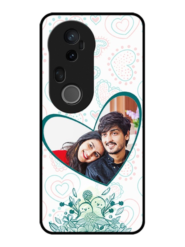 Custom Vivo T4 Ultra 5G Custom Glass Phone Case - Premium Couple Design