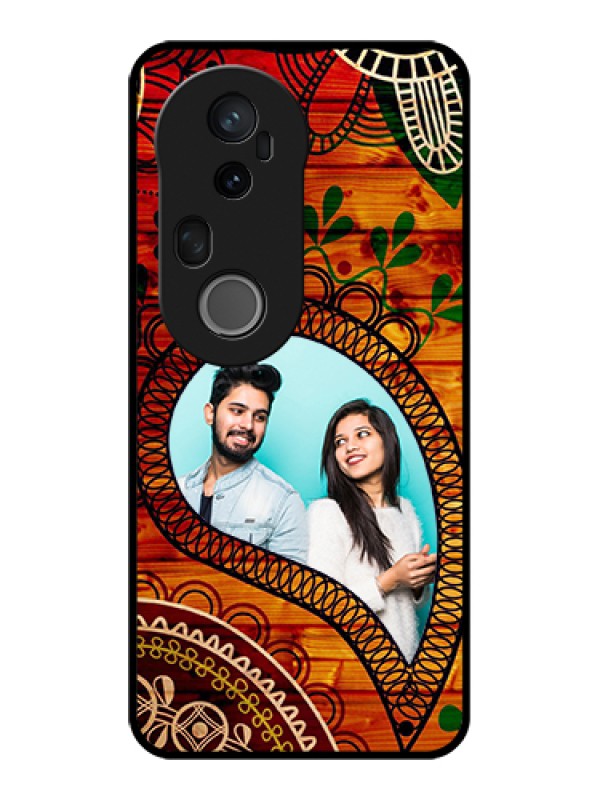Custom Vivo T4 Ultra 5G Custom Glass Phone Case - Abstract Colorful Design