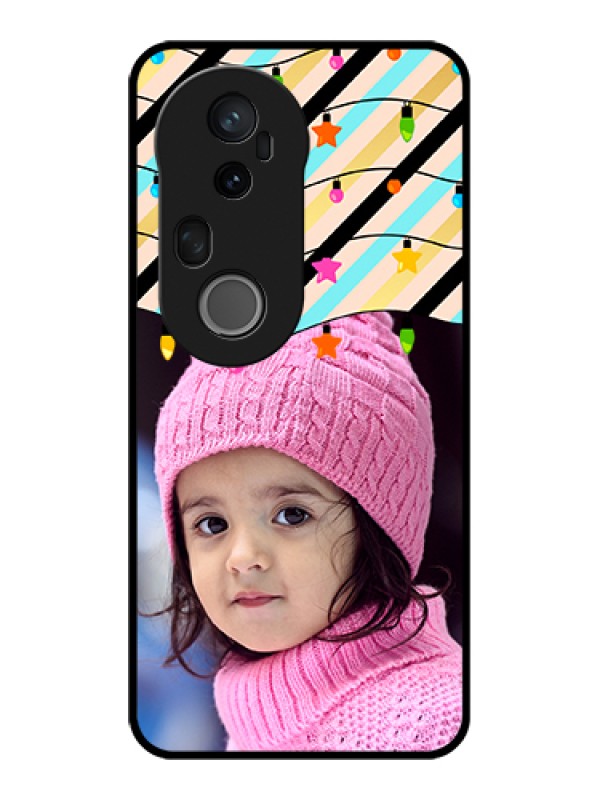 Custom Vivo T4 Ultra 5G Custom Glass Phone Case - Lights Hanging Design