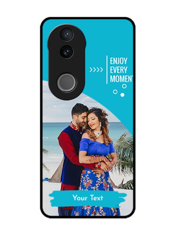 Custom Vivo T4R 5G Custom Glass Phone Case - Happy Moment Design