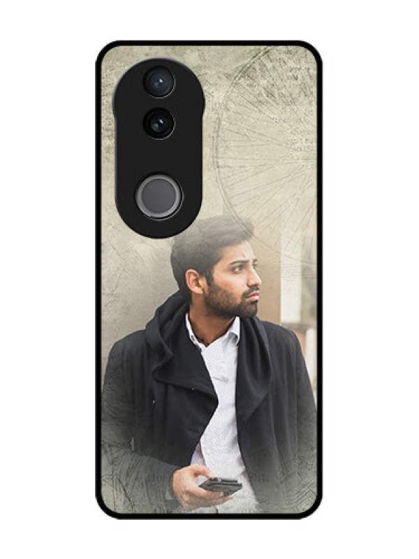 Custom Vivo T4R 5G Custom Glass Phone Case - With Vintage Design
