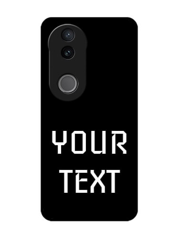 Custom Vivo T4R 5G Custom Glass Phone Case - Your Name Design