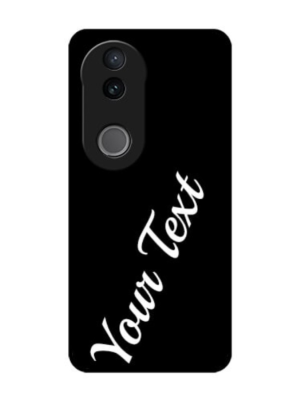Custom Vivo T4R 5G Custom Glass Phone Case - With Your Name Design