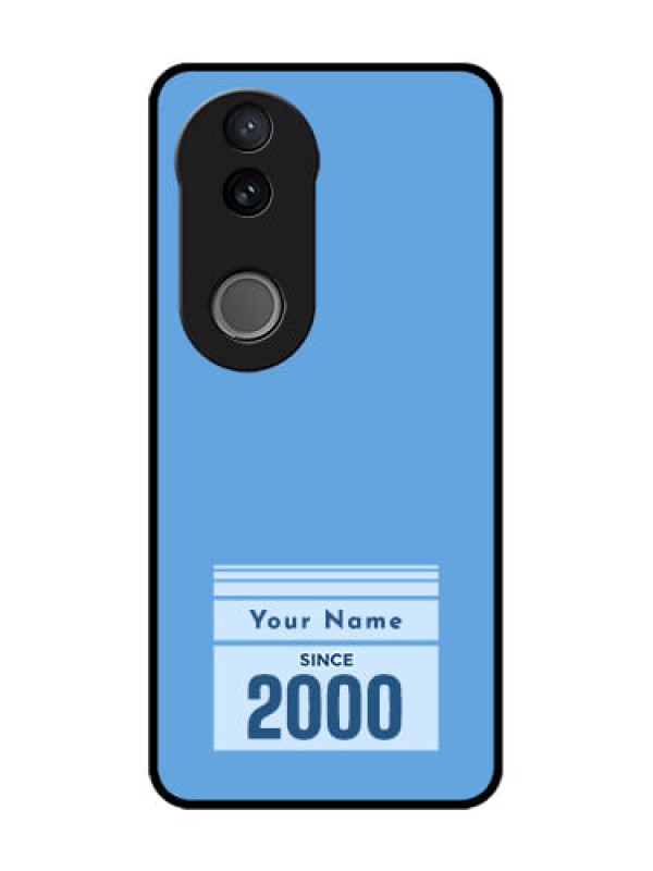 Custom Vivo T4R 5G Custom Glass Phone Case - Custom Year Of Birth Design