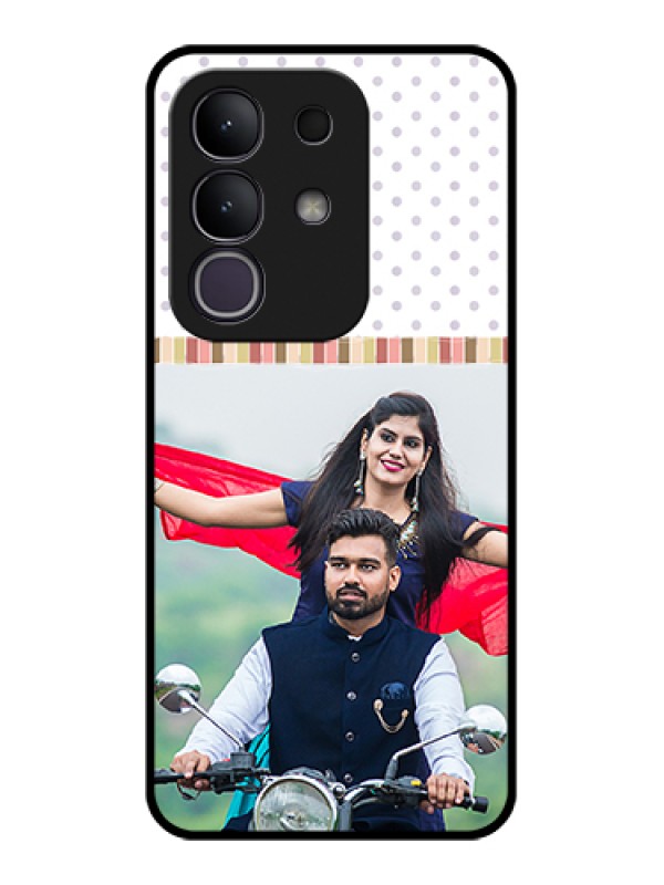 Custom Vivo T4x 5G Custom Glass Phone Case - Cute Family Design