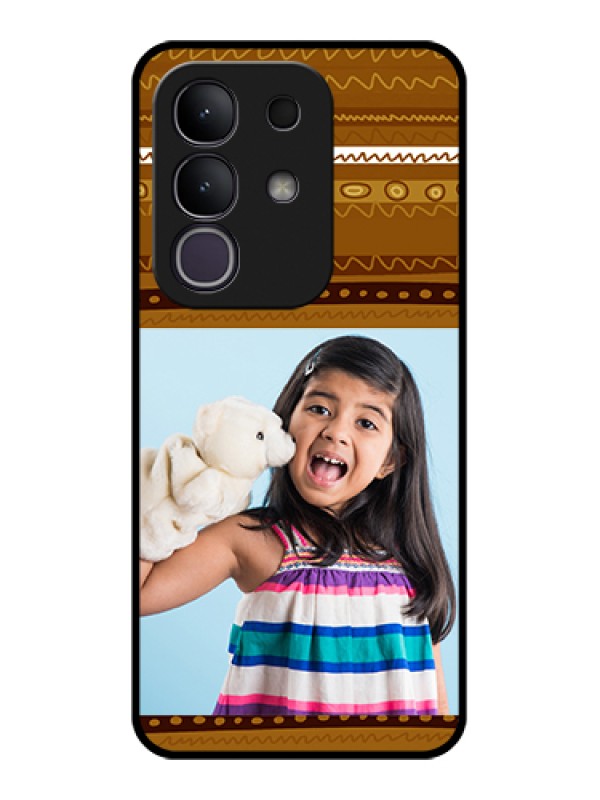 Custom Vivo T4x 5G Custom Glass Phone Case - Friends Picture Upload Design