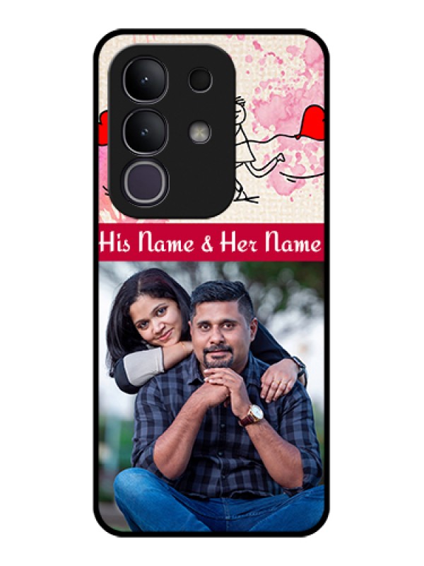 Custom Vivo T4x 5G Custom Glass Phone Case - You And Me Case Design