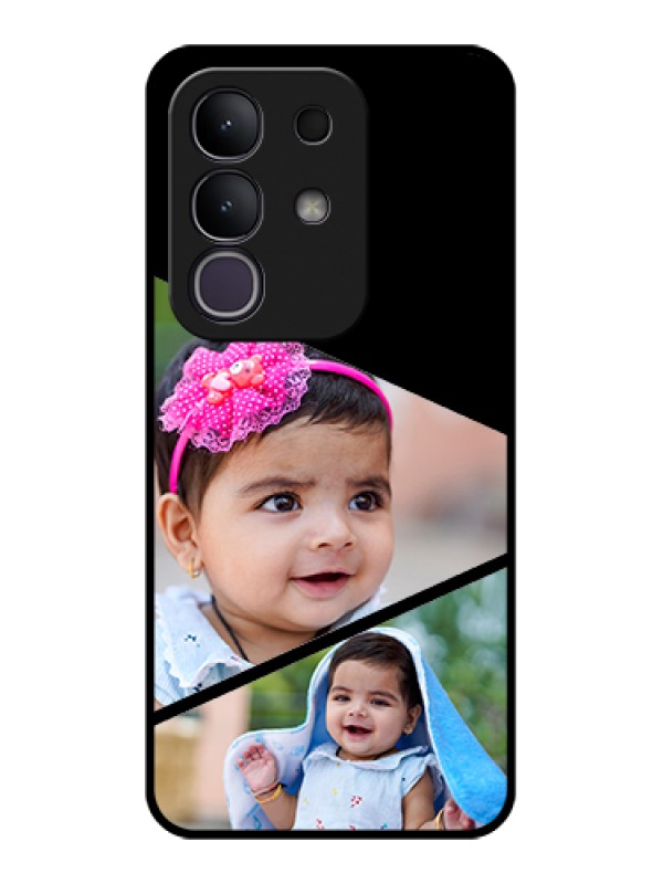 Custom Vivo T4x 5G Custom Glass Phone Case - Semi Cut Design
