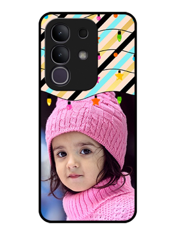 Custom Vivo T4x 5G Custom Glass Phone Case - Lights Hanging Design
