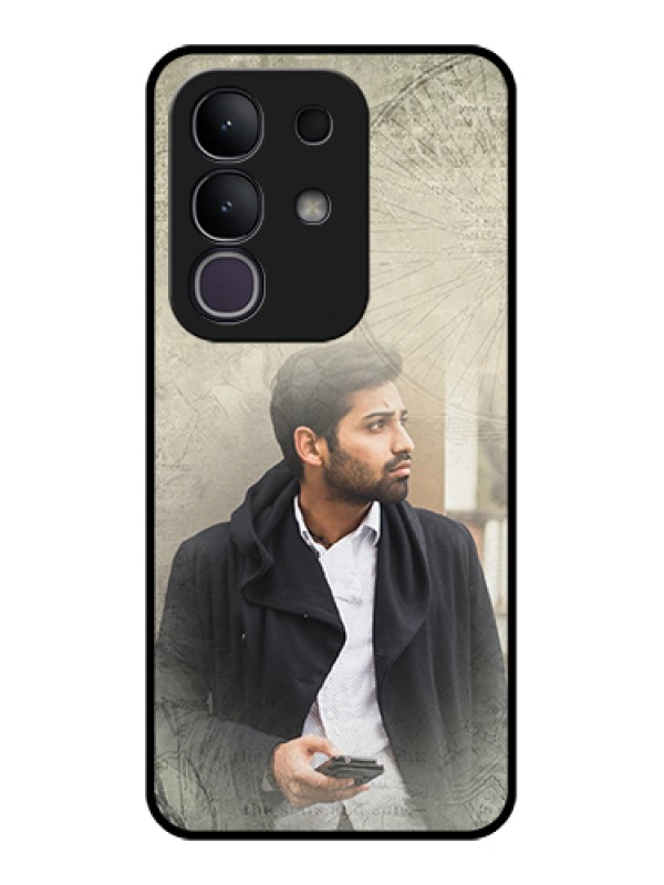 Custom Vivo T4x 5G Custom Glass Phone Case - With Vintage Design