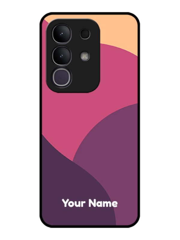 Custom Vivo T4x 5G Custom Glass Phone Case - Mixed Multi - Colour Abstract Art Design