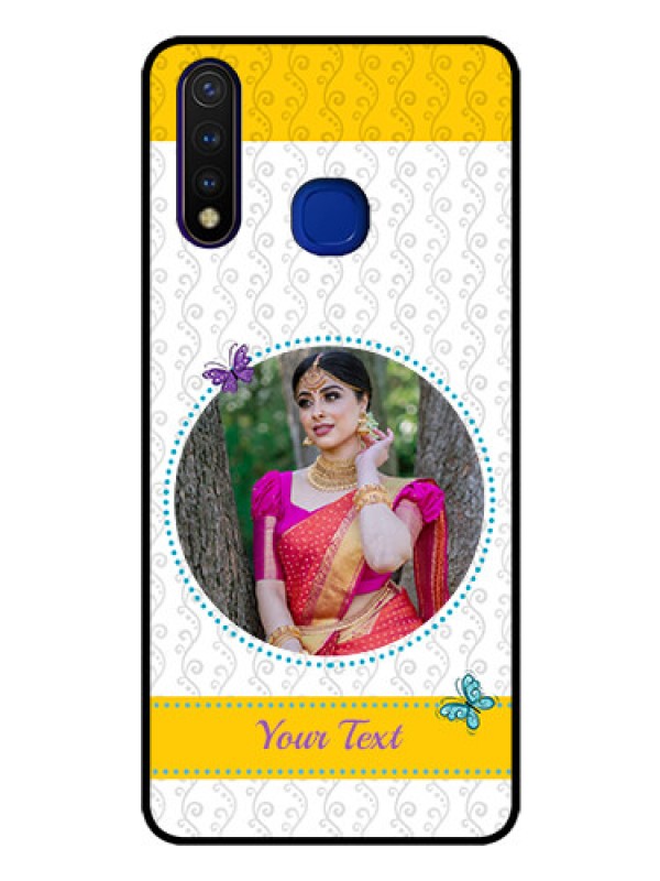 Custom Vivo U20 Custom Glass Mobile Case  - Girls Premium Case Design