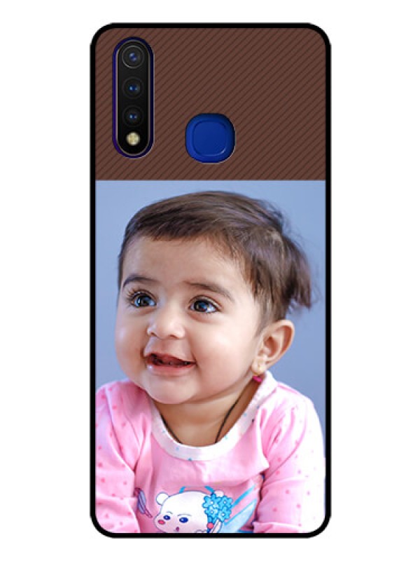 Custom Vivo U20 Custom Glass Mobile Case  - Elegant Case Design