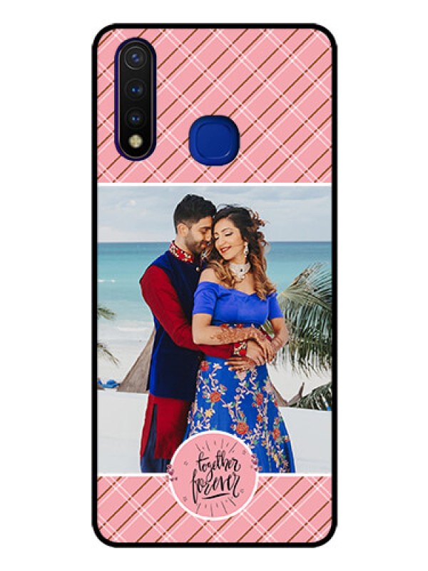 Custom Vivo U20 Personalized Glass Phone Case  - Together Forever Design