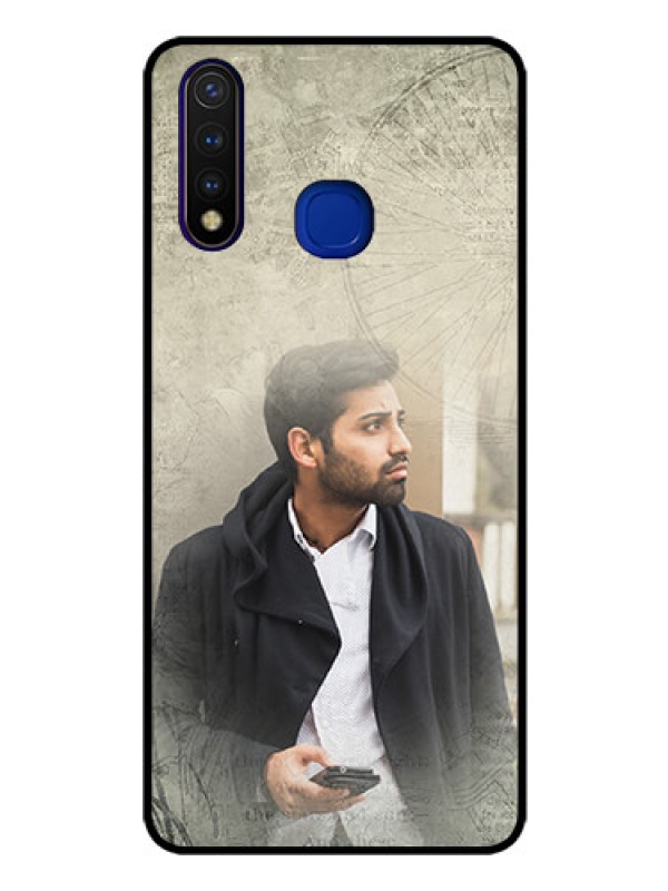Custom Vivo U20 Custom Glass Phone Case  - with vintage design