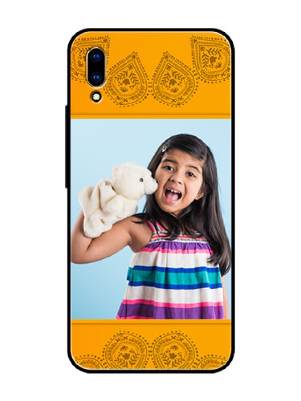 Custom Vivo V11 Pro Personalized Glass Phone Case  - Photo Wedding Design 
