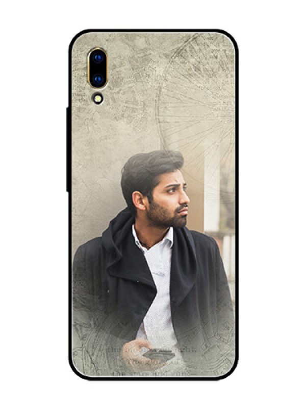 Custom Vivo V11 Pro Custom Glass Phone Case  - with vintage design