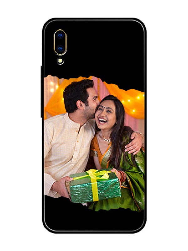 Custom Vivo V11 Pro Custom Glass Phone Case - Tear-off Design