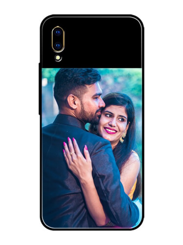 Custom Vivo V11 Pro Custom Glass Phone Case - Upload Full Picture With Custom Color Design