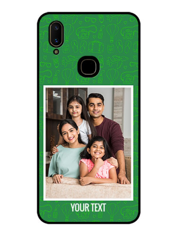 Custom Vivo V11 Personalized Glass Phone Case  - Picture Upload Design