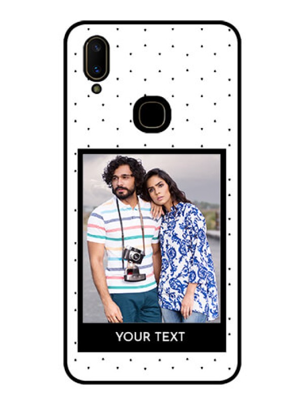 Custom Vivo V11 Photo Printing on Glass Case  - Premium Design