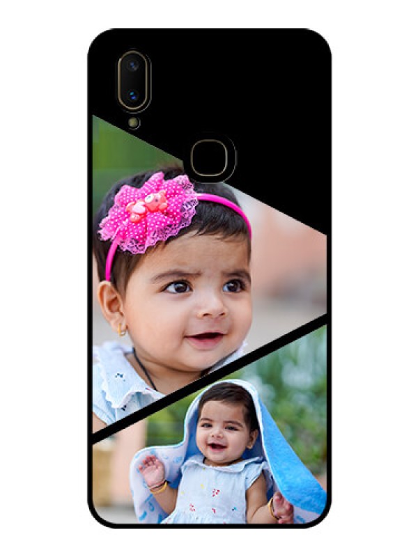 Custom Vivo V11 Custom Glass Phone Case  - Semi Cut Design