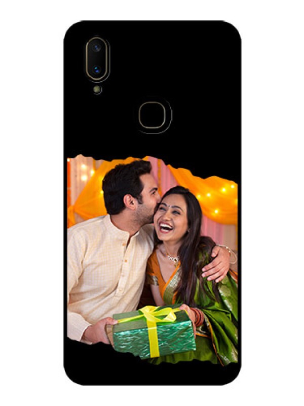 Custom Vivo V11 Custom Glass Phone Case - Tear-off Design