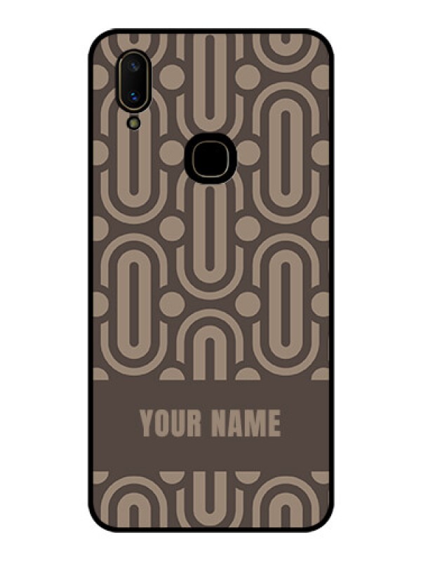 Custom Vivo V11 Custom Glass Phone Case - Captivating Zero Pattern Design