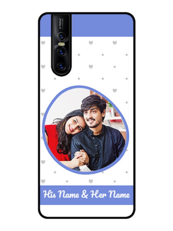 Custom Vivo V15 Pro Photo Printing on Glass Case  - Premium Case Design