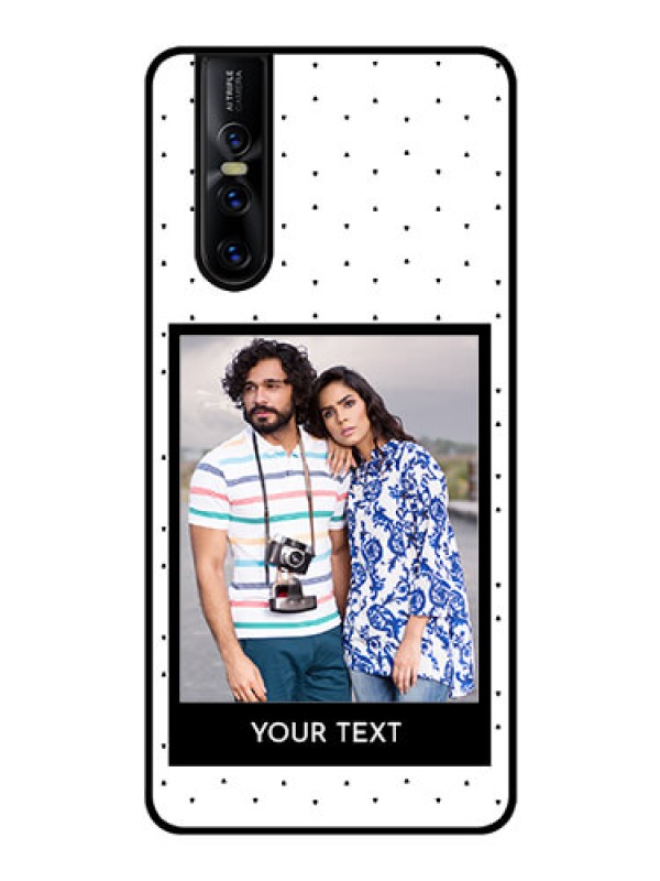 Custom Vivo V15 Pro Photo Printing on Glass Case  - Premium Design