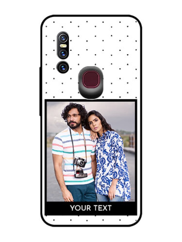 Custom Vivo V15 Photo Printing on Glass Case  - Premium Design