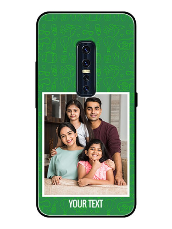 Custom Vivo V17 Pro Personalized Glass Phone Case  - Picture Upload Design