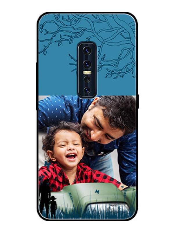 Custom Vivo V17 Pro Custom Glass Mobile Case  - Best dad design 