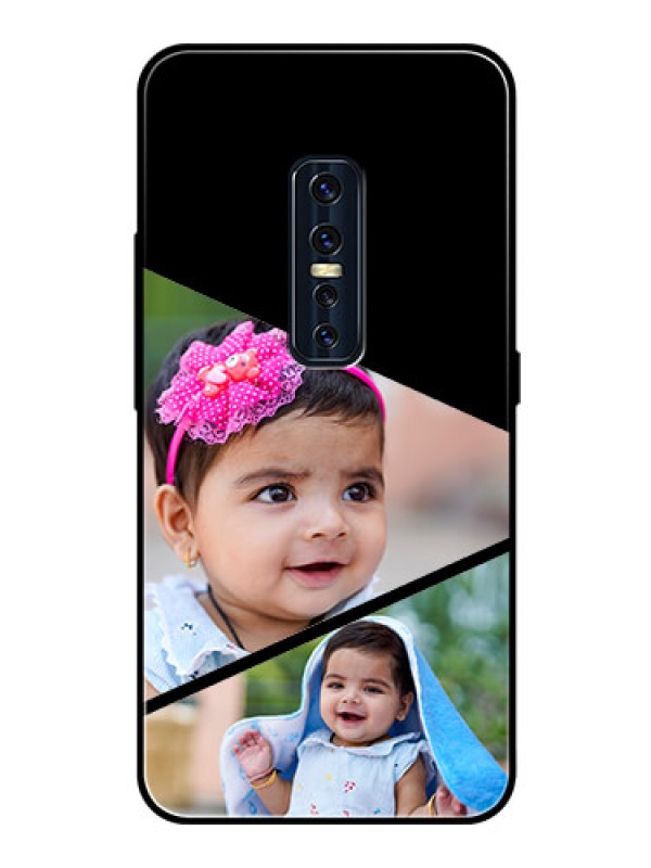 Custom Vivo V17 Pro Custom Glass Phone Case  - Semi Cut Design