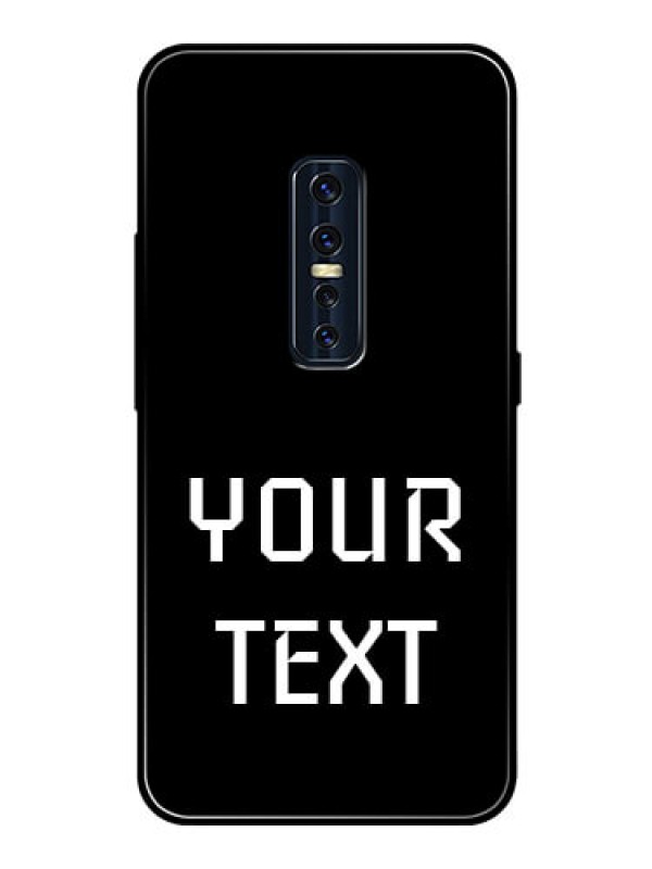 Custom Vivo V17 Pro Your Name on Glass Phone Case