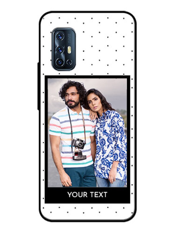 Custom Vivo V17 Photo Printing on Glass Case  - Premium Design