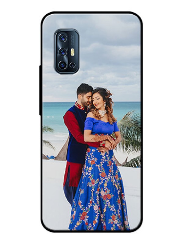 Custom Vivo V17 Photo Printing on Glass Case  - Upload Full Picture Design