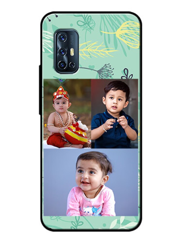 Custom Vivo V17 Photo Printing on Glass Case  - Forever Family Design 