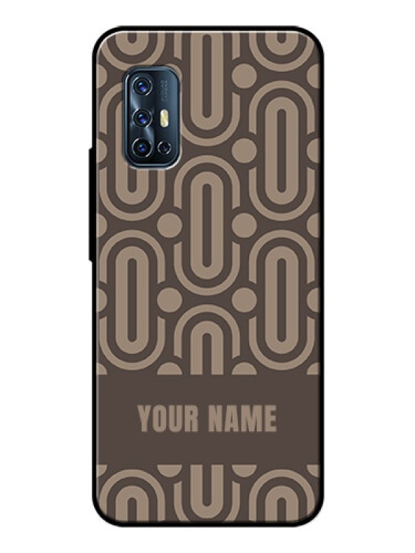 Custom Vivo V17 Custom Glass Phone Case - Captivating Zero Pattern Design